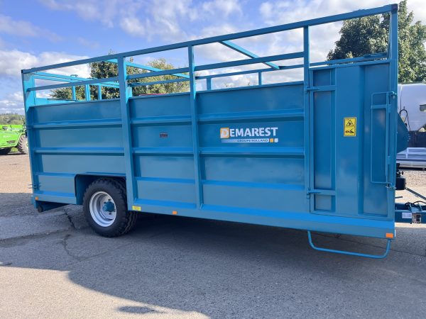 Rolland Demarest cattle trailer.